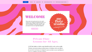 Thumbnail of mcflutestudio.com