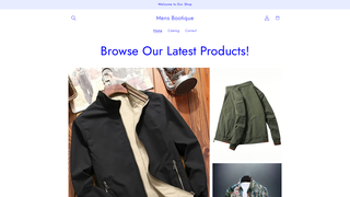 Thumbnail of mensbootique.com