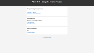 Thumbnail of adamrodi.com