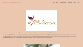Thumbnail of americanwineconnections.org