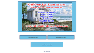 Thumbnail of gulfcoastrealestateauction.com