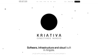 Screenshot of kriativa.digital