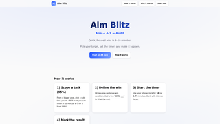 Thumbnail of aimblitz.com