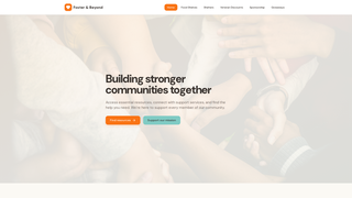 Screenshot of fosterandbeyond.org
