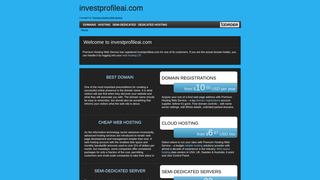 Thumbnail of investprofileai.com