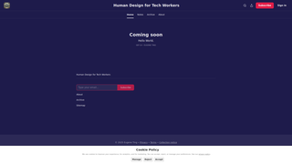 Thumbnail of humandesignfortechworkers.com
