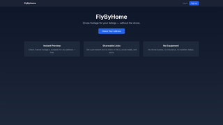 Screenshot of flybyhome.com