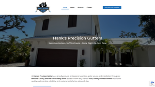 Thumbnail of hanksprecisiongutters.com