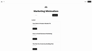 Thumbnail of marketingminimalism.com