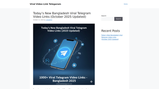 Thumbnail of viralvideolinktelegaram.com