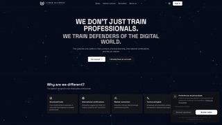Screenshot of cyberhighway.tech
