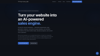 Screenshot of truvaldi.com