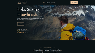 Thumbnail of huayhuashsologuide.com