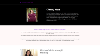 Thumbnail of chrissymetzweightloss.org