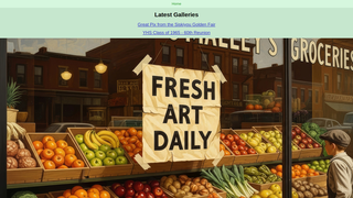 Thumbnail of freshartdaily.com