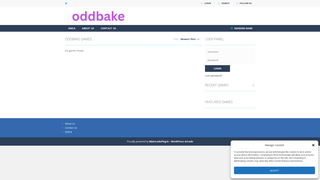 Thumbnail of oddbake.com