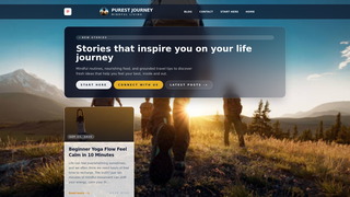 Thumbnail of purestjourney.com