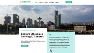Thumbnail of ict-ethiopia.com