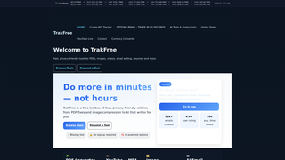 Thumbnail of trakfree.com