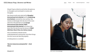 Thumbnail of zhaoyi-ying.com