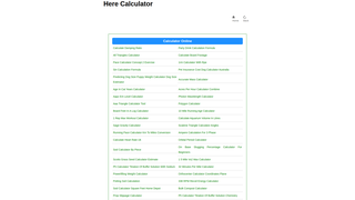 Thumbnail of calculatorhere.com
