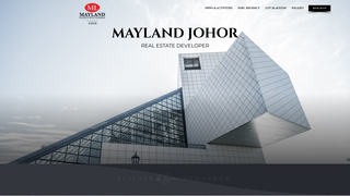 Screenshot of maylandjohor.com