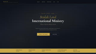 Screenshot of beulahmin.com