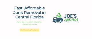 Thumbnail of joesjunkpros.com
