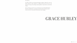Thumbnail of gracehurleyportfolio.com