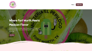 Screenshot of paleteriaelpepilocofw.com
