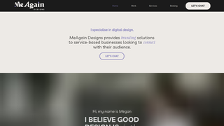 Thumbnail of meagaindesigns.com
