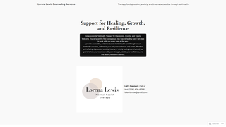Thumbnail of lorenalewismsw.com