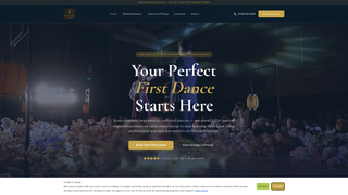 Screenshot of dancereverieny.com