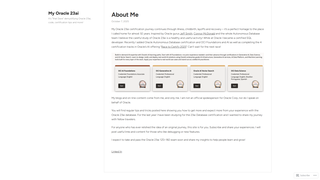 Thumbnail of myoracle23ai.com