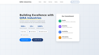 Thumbnail of qiraindustries.com