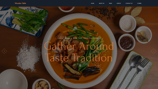 Thumbnail of woodentablerestaurant.com