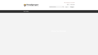 Thumbnail of proudproper.com