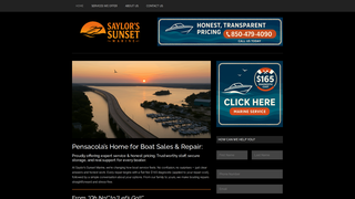 Thumbnail of saylorssunsetmarine.com