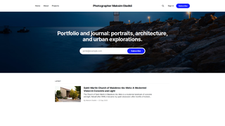 Thumbnail of maksimgladkii.com