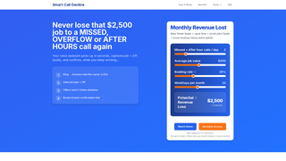 Thumbnail of smartcalldecline.com