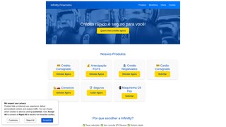 Thumbnail of infinittysolucoes.com