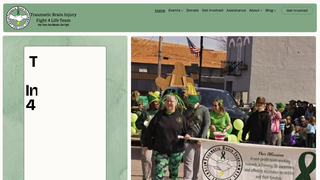 Screenshot of tbifightforlife.com