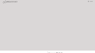 Screenshot of sweathavenstudio.com