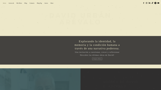 Screenshot of davidurbanarevalo.com