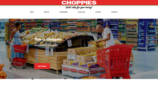 Thumbnail of choppies-group.com
