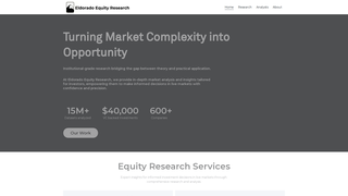Thumbnail of eldoradoequityresearch.com