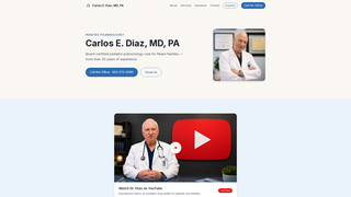 Screenshot of cdiazmd.com