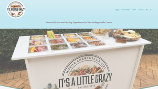 Screenshot of itsalittlegrazy.com