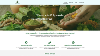 Thumbnail of jcayurvedic.com