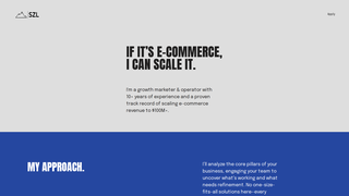 Thumbnail of szlgrowth.com